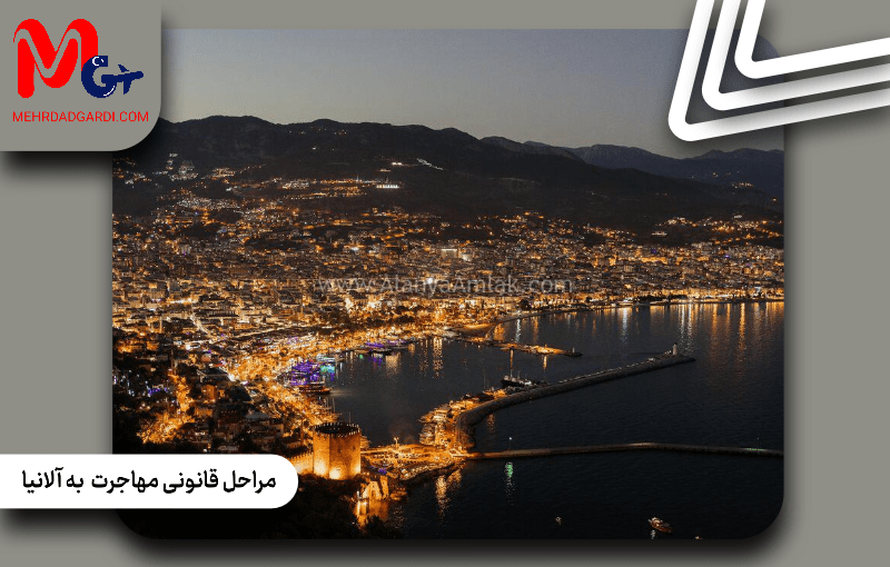 مراحل قانونی مهاجرت به آلانیا